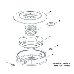 Deckel für Einlage FG499411-0801 ORIGINAL MGF