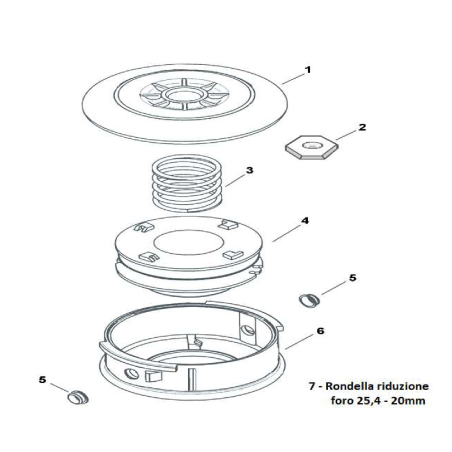 Tapa superior para inserto FG499411-0801 ORIGINAL MGF | NewgardenParts.com