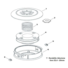 Top cover for insert FG499411-0806 ORIGINAL MGF | NewgardenParts.com