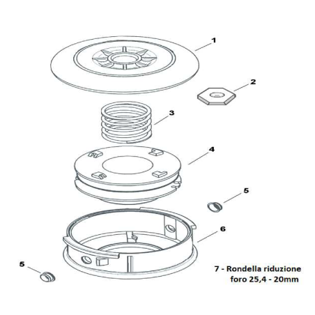 Top cover for insert FG499411-0806 ORIGINAL MGF | NewgardenParts.com