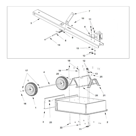 Bouchon carré MGF AGR2176 d'origine | NewgardenParts.com