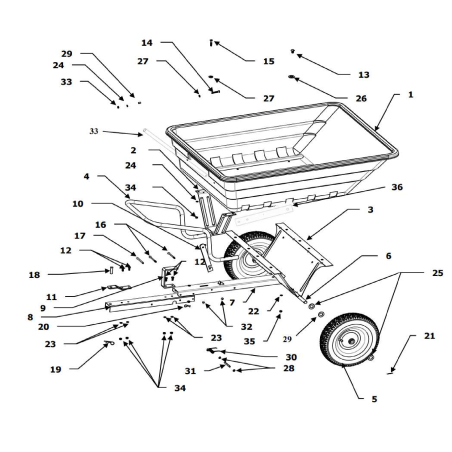 Bullone TE 1/4x3 AGR2179 ORIGINALE MGF | NewgardenParts.com