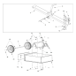 VERSCHLIESSENDES SCHIRMTEIL * (SCHWARZ) LC1500FLM AGR5631B ORIGINAL MGF