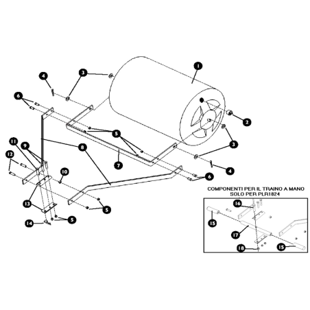Tube de poignée MGF AGR3266 d'origine | NewgardenParts.com