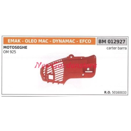 Carter copricatena EMAK motore motosega OLEOMAC 925 50160033 | NewgardenParts.com