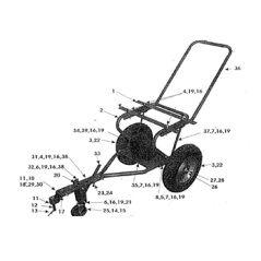 Timón original MGF AGR5157GY | NewgardenParts.com