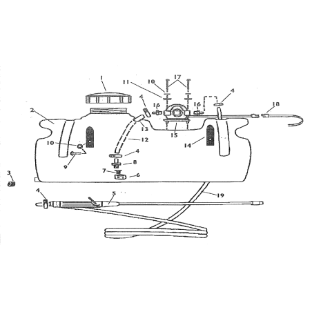 Screw 10-24 x 1-1/4'' AGR3664 ORIGINAL MGF | NewgardenParts.com