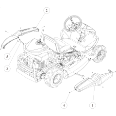 Seitenabdeckung (weiß) links (OR) O0310-75400 ORIGINAL OREC | NewgardenParts.com