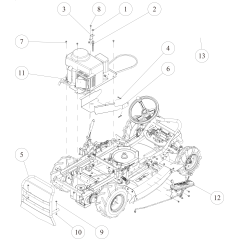 CMP(H) Rear Bumper (Green) O0297-2140G ORIGINAL OREC | NewgardenParts.com