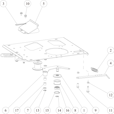 BELT TENSIONER ARM * O0207-4110H ORIGINAL OREC | NewgardenParts.com