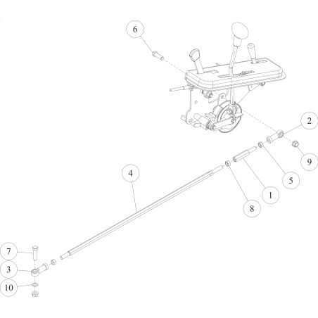 Shift Rod O0215-10110 ORIGINAL OREC | NewgardenParts.com