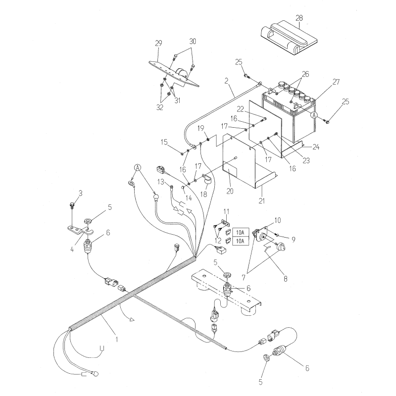 Wiring (H) O80-1490-946-20 ORIGINAL OREC