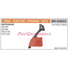 Carter copricatena EMAK motore motosega OM 956 962 EFCO 156 162 010023 | NewgardenParts.com