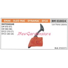 Carter copricatena EMAK motore motosega OM 970 971 EFCO 170 171 010024 | NewgardenParts.com