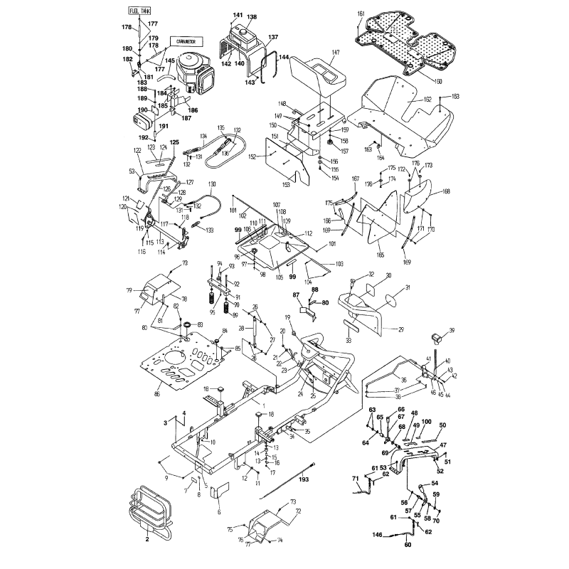 Levier de blocage de différentiel OREGINAL CMP O0207-12300