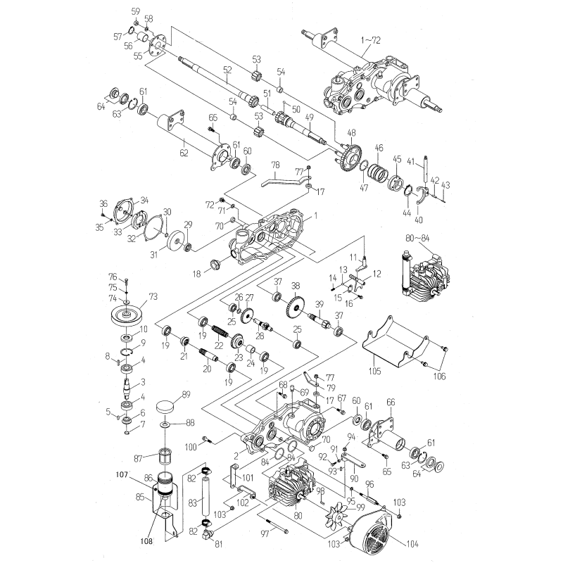 Achslager (L) CMP O0215-00600 ORIGINAL OREC