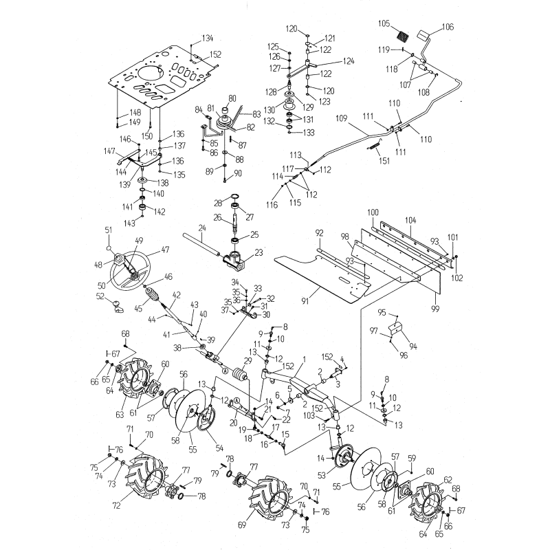 Albero inferiore dello sterzo O80-1481-324-10 ORIGINALE OREC