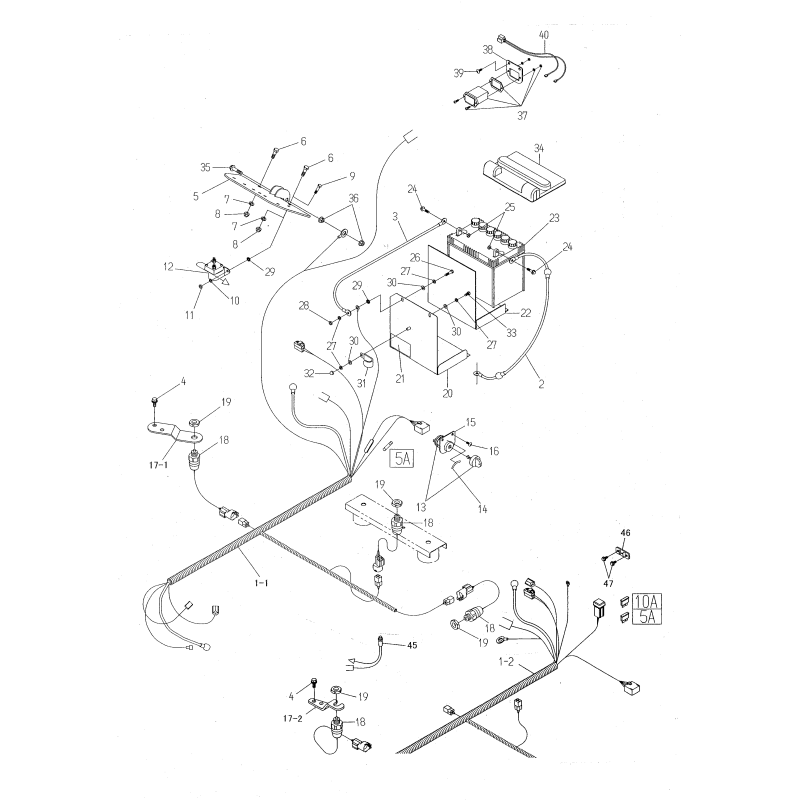 Verkabelung (B) O0215-72100 ORIGINAL OREC
