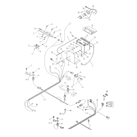 Verkabelung (B) O0215-72100 ORIGINAL OREC | NewgardenParts.com