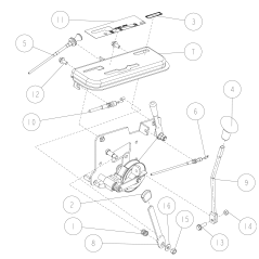 Accelerator cable (B) O0244-72100 ORIGINAL OREC | NewgardenParts.com