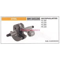 Eje de transmisión STIHL para motor de desbrozadora FS 160 220 280 220 045190