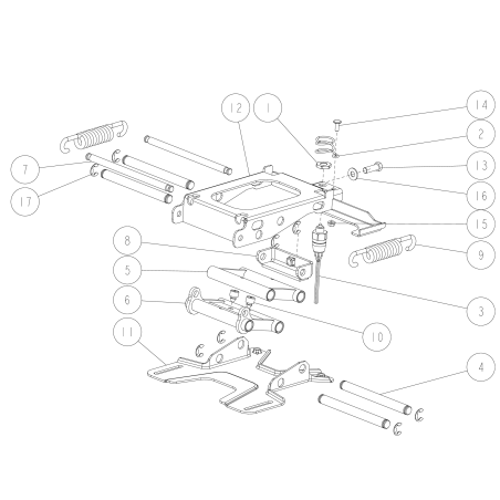 Tige à ressort ORIGINALE OREC O0244-21600 | NewgardenParts.com