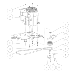 Polea de motor ORIGINAL OREC O0207-40110