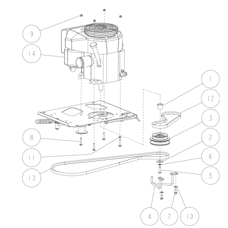 ORIGINAL OREC O0207-40110 Motorriemenscheibe | NewgardenParts.com