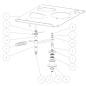 ORIGINAL OREC CMP O0284-40100 Messerspannarm