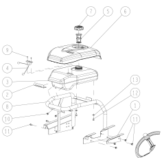 ORIGINAL OREC CMP O0341-60100 Kraftstofftankhalterung | NewgardenParts.com