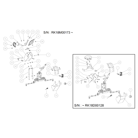 Front Cover Stay O0347-14500 ORIGINAL OREC | NewgardenParts.com