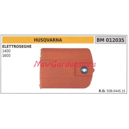 Carter copricatena HUSQVARNA motore elettrosega 1400 1600 012035 | NewgardenParts.com