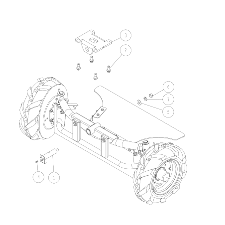 Support d'essieu avant ORIGINAL OREC O0322-30300 | NewgardenParts.com