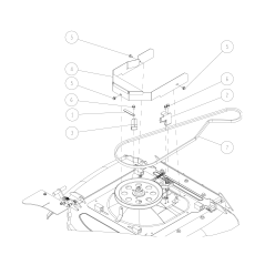 Copri cinghia Lama CMP O0322-50600 ORIGINALE OREC