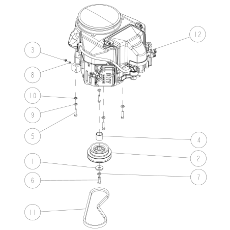 ORIGINAL OREC O0322-42100 Motorriemenscheibe | NewgardenParts.com