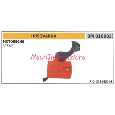 Carter copricatena HUSQVARNA motore motosega 335XPT 010081 | NewgardenParts.com