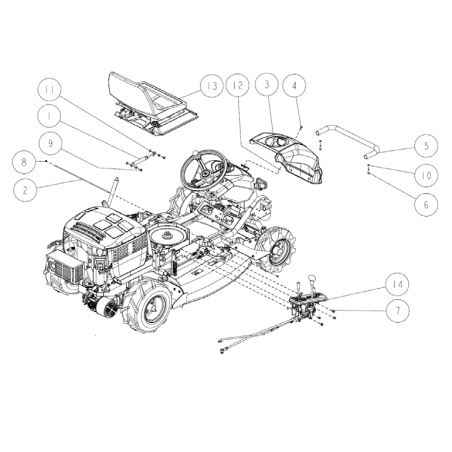 Attache sinus T9-170 O0244-71300 ORIGINAL OREC | NewgardenParts.com