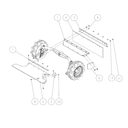 Volet de protection supérieur O0255-60500 ORIGINAL OREC | NewgardenParts.com