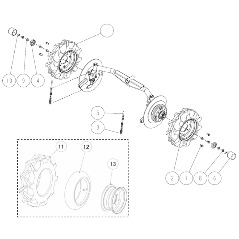 Radkappe (vorne) O0244-76100 ORIGINAL OREC