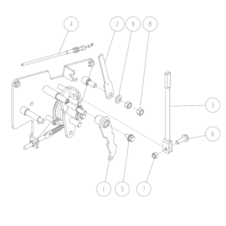 CMP O0244-12300 ORIGINAL OREC shift arm | NewgardenParts.com