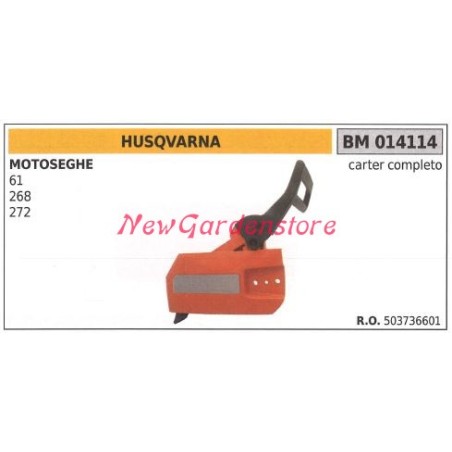 Carter copricatena HUSQVARNA motore motosega 61 268 272 014114 | NewgardenParts.com