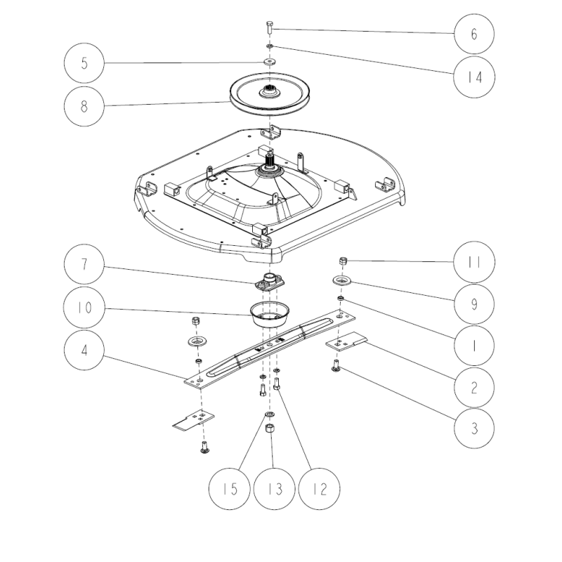 Poulie de couteau ORIGINALE CMP O0244-51500 ORIGINALE OREC