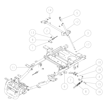 Arbre de réglage haut/bas ORIGINAL CMP O0348-50400 ORIGINAL OREC | NewgardenParts.com