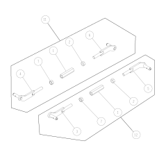 Braccio di collegamento anteriore posteriore (R) CMP O0312-56100 ORIGINALE OREC | NewgardenParts.com