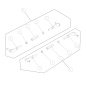 Braccio di collegamento anteriore posteriore (R) CMP O0312-56100 ORIGINALE OREC