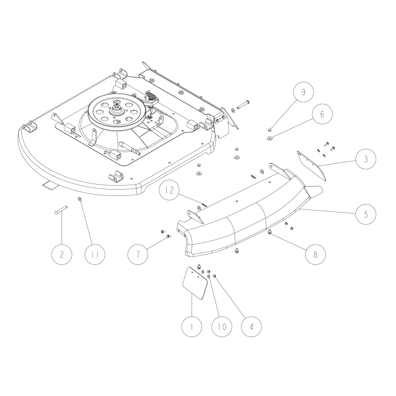 Linke Abdeckung CMP O0348-50300 ORIGINAL OREC