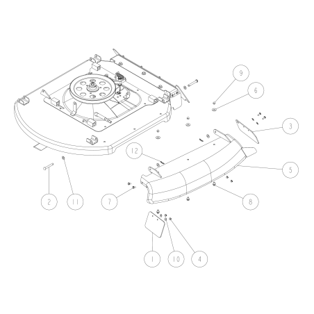 Left cover CMP O0348-50300 ORIGINAL OREC | NewgardenParts.com