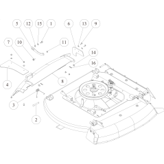 Cache droit CMP (gris métallisé) O0348-5020H ORIGINAL OREC