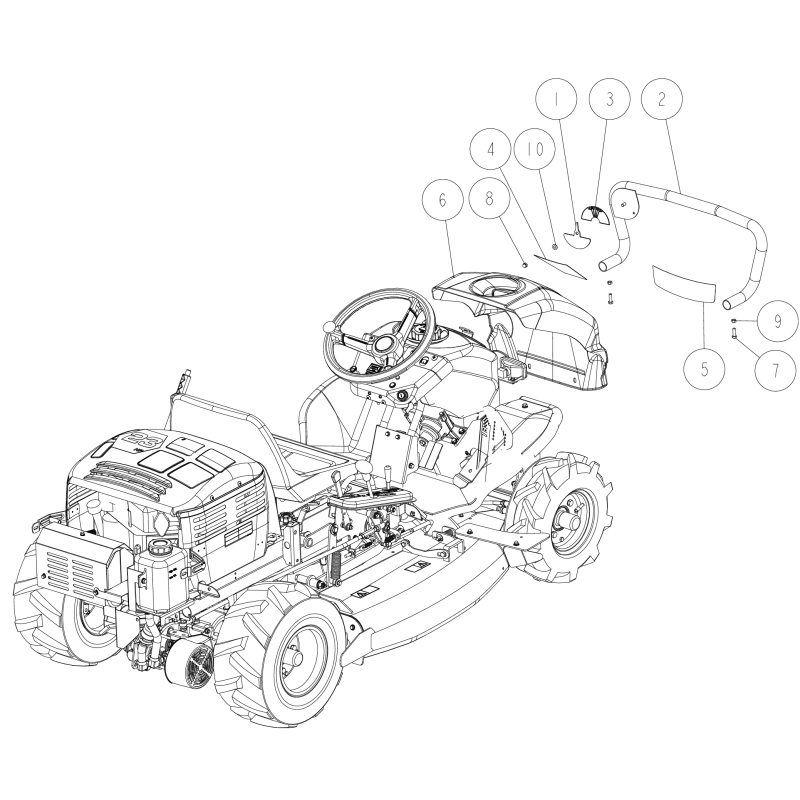 Pare-chocs avant CMP (RM980F) O0227-22500 ORIGINAL OREC
