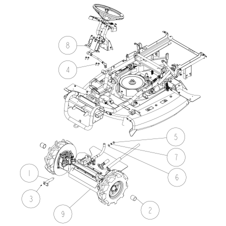 Front wheel cover (?42L*50) O0227-70300 ORIGINAL OREC | NewgardenParts.com